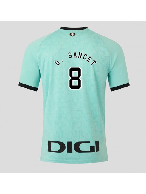 Athletic Bilbao Oihan Sancet #8 Ausweichtrikot 2025-26 Kurzarm Athletic Bilbao Oihan Sancet #8 Ausweichtrikot 2025-26 Kurzarm